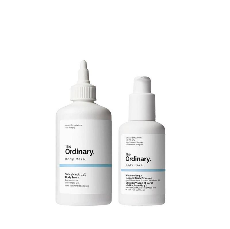 مجموعة العناية بالجسم من the ordinary - تفتيح وترطيب