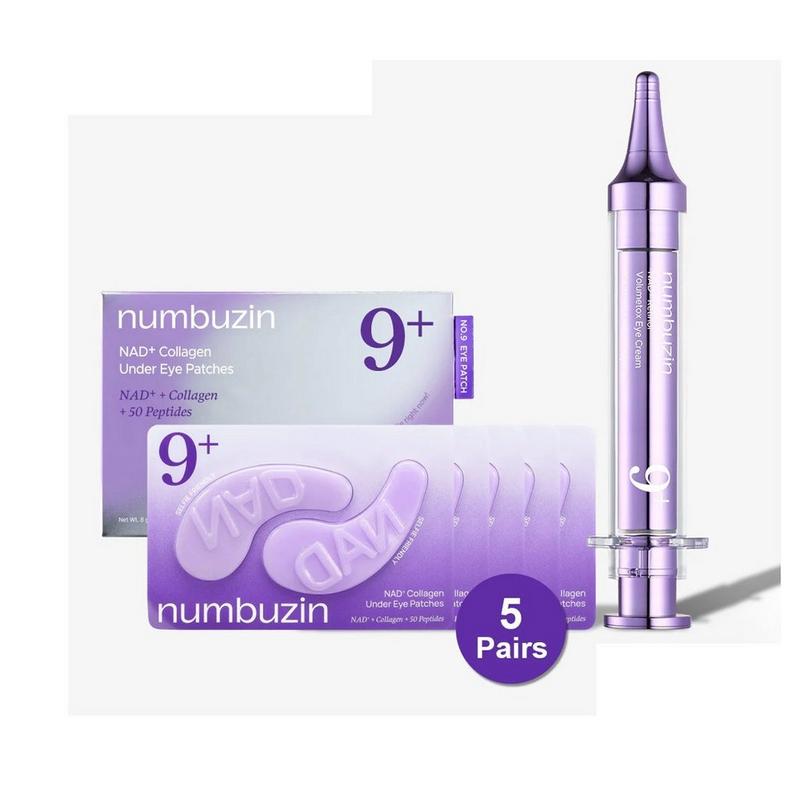 نامبوزين مجموعة العناية اليومية بالعين - باتشات كولاجين وكريم volumetox