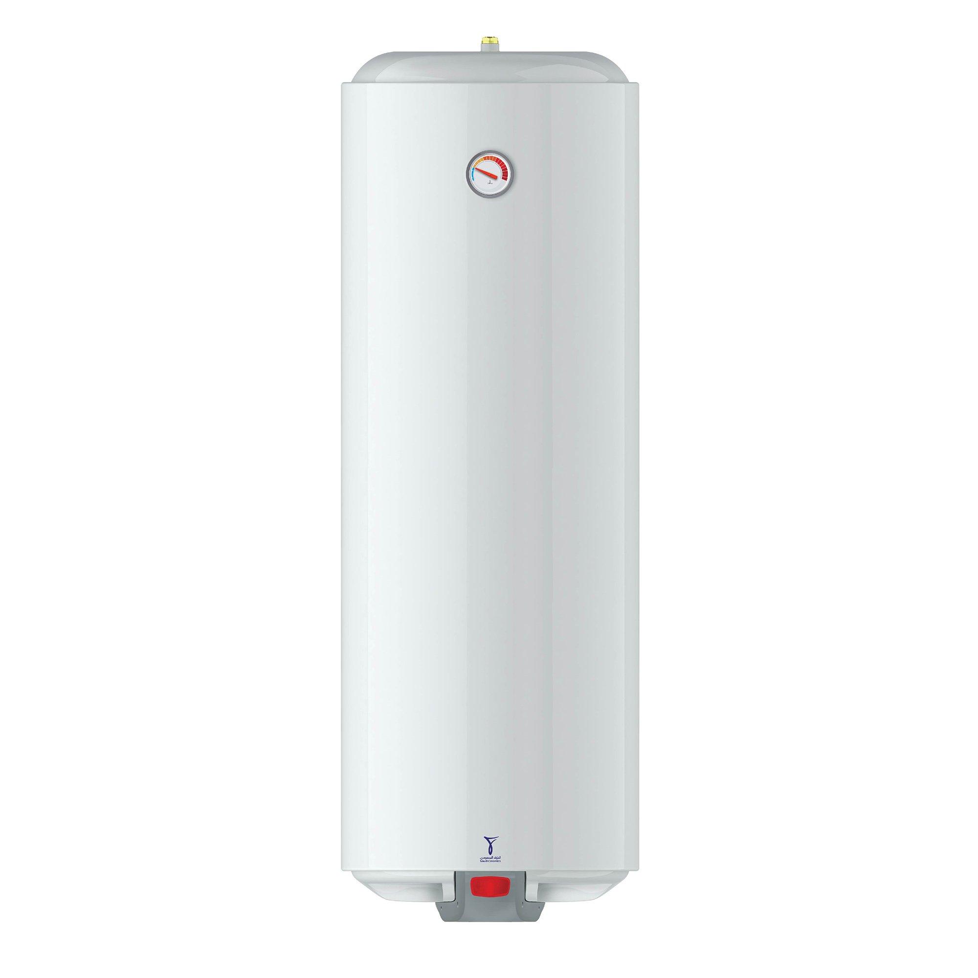 SAUDI CERAMIC SAUDI CERAMIC Vertical Electric Water Heater 150 Liter 150000 ml 1500W , Power Source: Electric Corded, Product Type: WATER HEATERS, Voltage (V): 220, Wall-Mounted, 5 Years