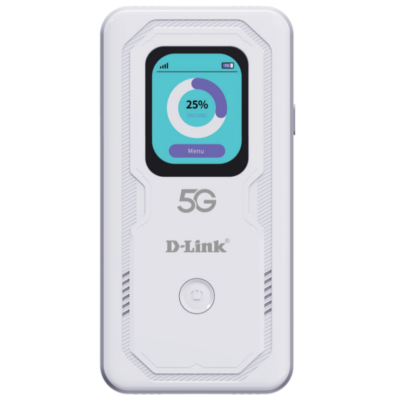 راوتر D-Link المحمول بتقنية 5G، غير مقفول، لا يتطلب خط، يعمل مع أي مزود خدمة، سرعة عالية 5G، واي فاي ثنائي النطاق، عمر بطارية طويل، للسفر، الإنترنت المنزلي والعمل عن بُعد