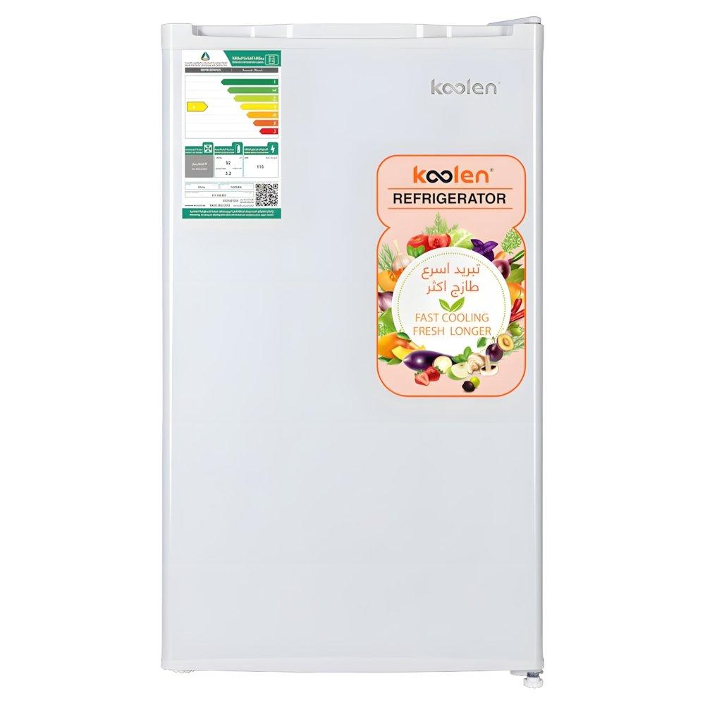 koolen Koolen single-door Mini Refrigerator 3 2 Cu Ft 94000 ml , Total Capacity: 94, Number of Doors: 1