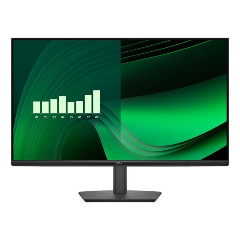 شاشة كمبيوتر ديل برو 27 e2725hm مقاس 23.8 بوصة فل اتش دي 1920x1080, تقنية العرض ips, مزودة في منفذ hdmi / vga / dp - اسود