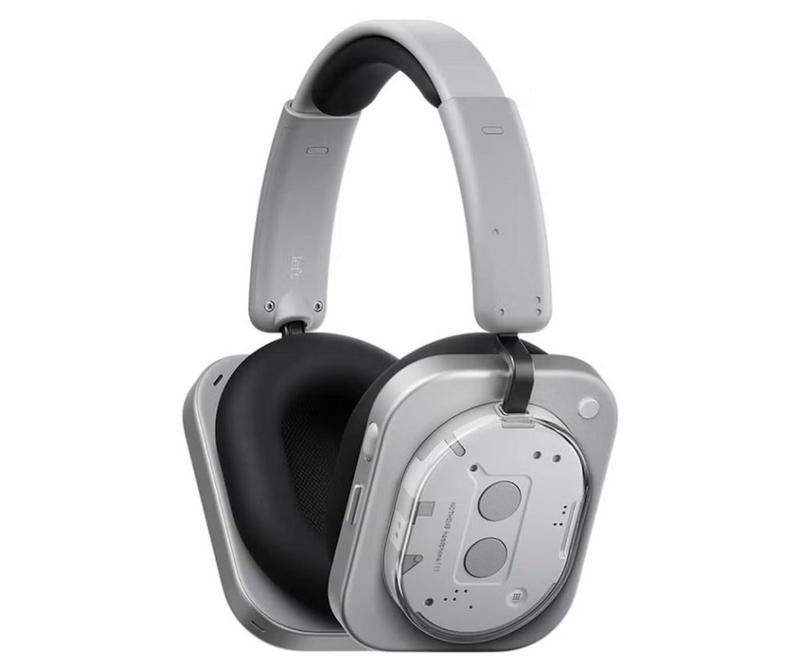 سماعات nothing headphone 1 لاسلكية عبر الأذن مع عزل الضوضاء باللون الأبيض