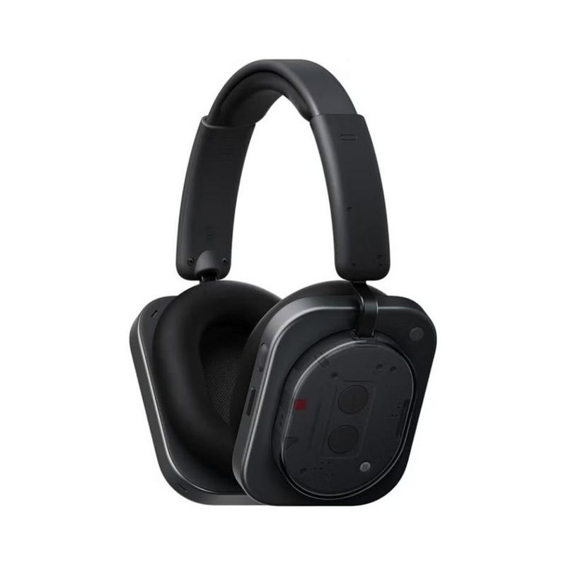 سماعات nothing headphone 1 لاسلكية عبر الأذن مع عزل الضوضاء باللون الأسود