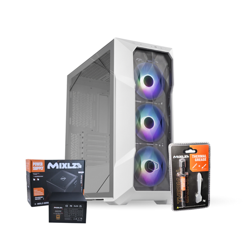 صندوق كمبيوتر td500 + مزود طاقة x850w