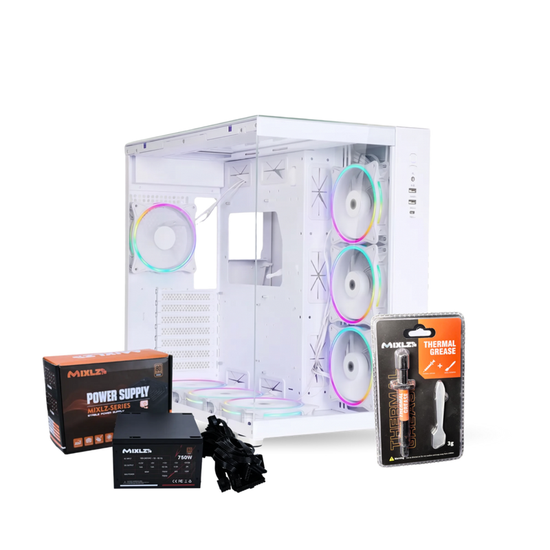 صندوق الكمبيوتر odyssey + مزود طاقة g750w