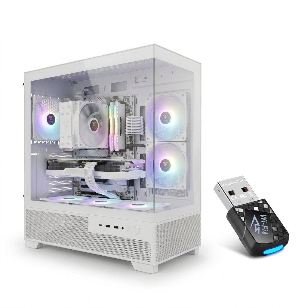pvp Pvp Gaming Pc Rtx 5060 Ti 1TB 16GB , Processor Type: Intel Ultra 5 230F, RAMSIZE: 16, Total Storage Capacity: 1, RAM SIZE: 16, Total Storage (Capacity): 1, 1 TB SSD, RTX 5060 Ti, 700, USB-A 2.0, Yes, Yes, Yes, Windows 11 Pro, 2, Windows, DisplayPort 2.1, Intel, M.2 NVMe, Gaming, Gaming, Mid Tower, Air Cooling, 2 Y