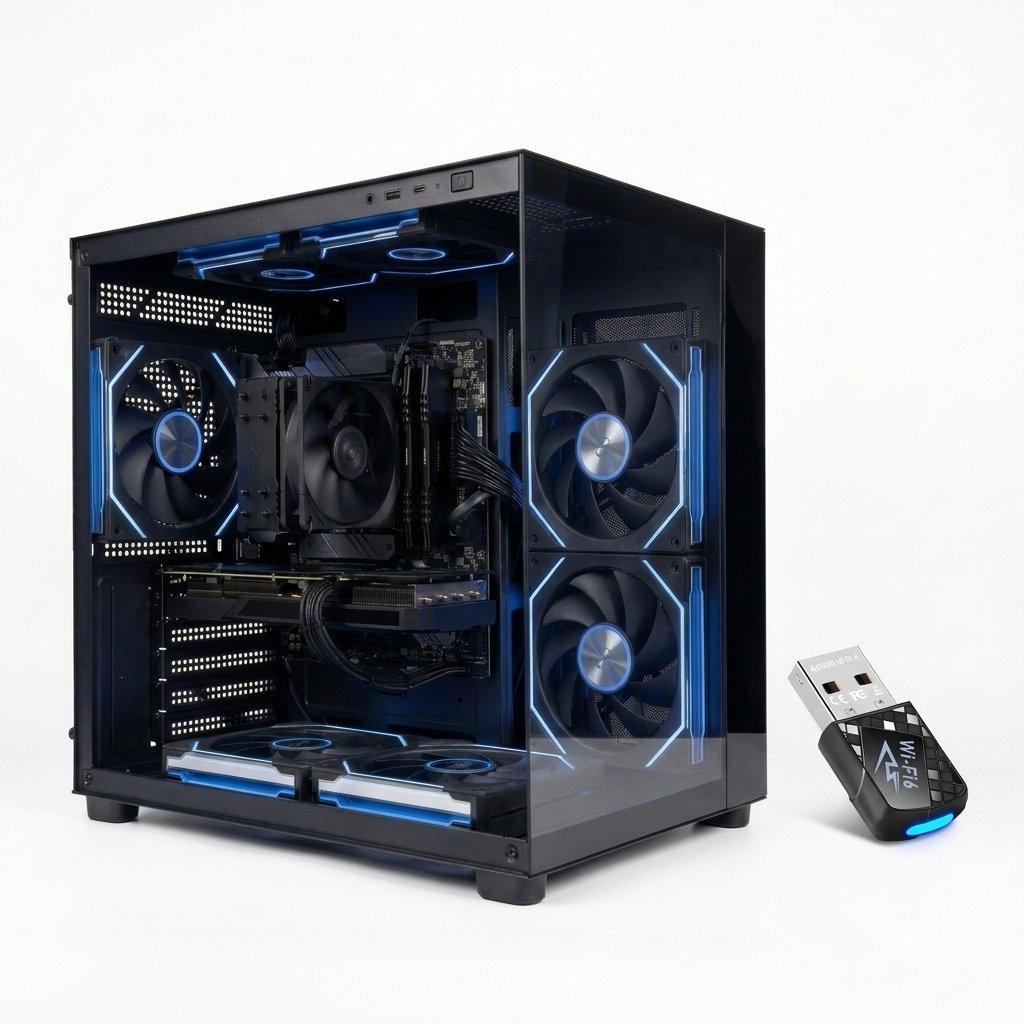 pvp Pvp Gaming Pc Rtx 5060 1TB 16GB , Processor Type: Intel Ultra 5 230F, RAMSIZE: 16, Total Storage Capacity: 1, RAM SIZE: 16, Total Storage (Capacity): 1, 1 TB SSD, RTX 5060, 700, USB-A 2.0, Yes, Yes, Yes, Windows 11 Pro, 2, Windows, DisplayPort 2.1, Intel, M.2 NVMe, Gaming, Gaming, Mid Tower, Air Cooling, 2 Year
