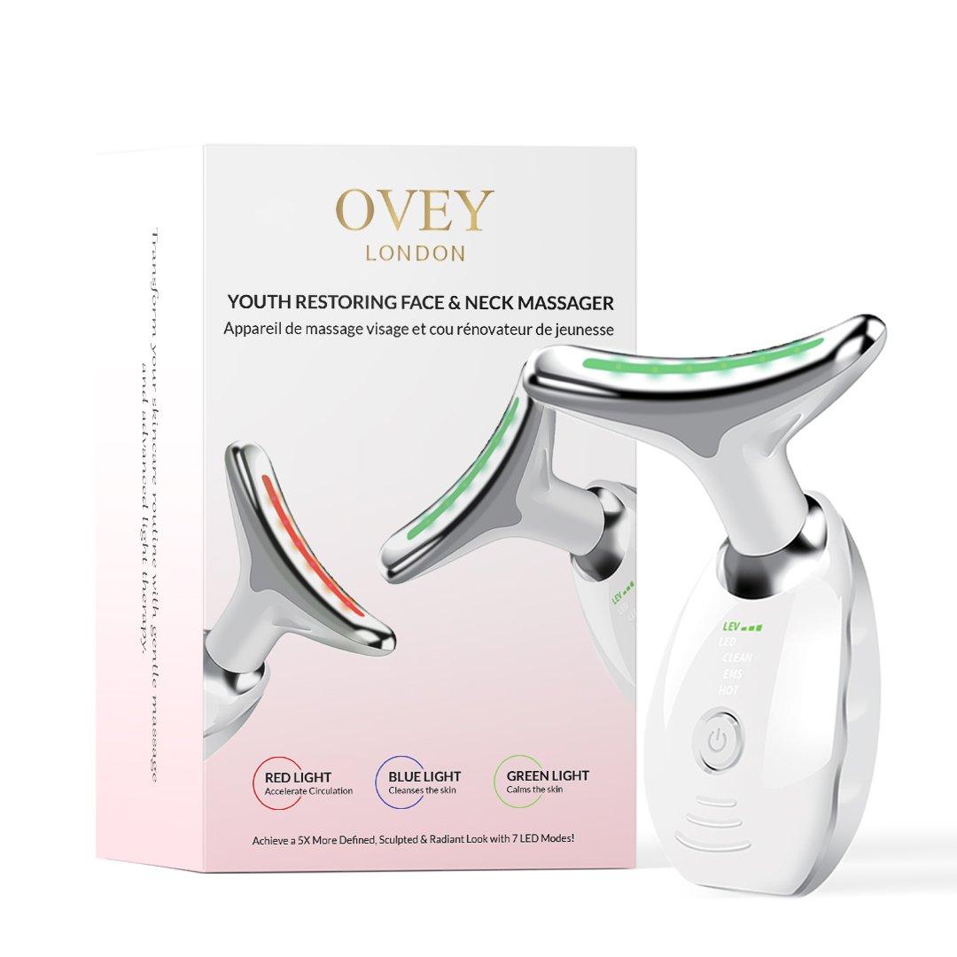 oveylondon Oveylondon Youth Restoring Face And Neck Massager , Microcurrent Intensity Levels: Low, Water-Resistant: No