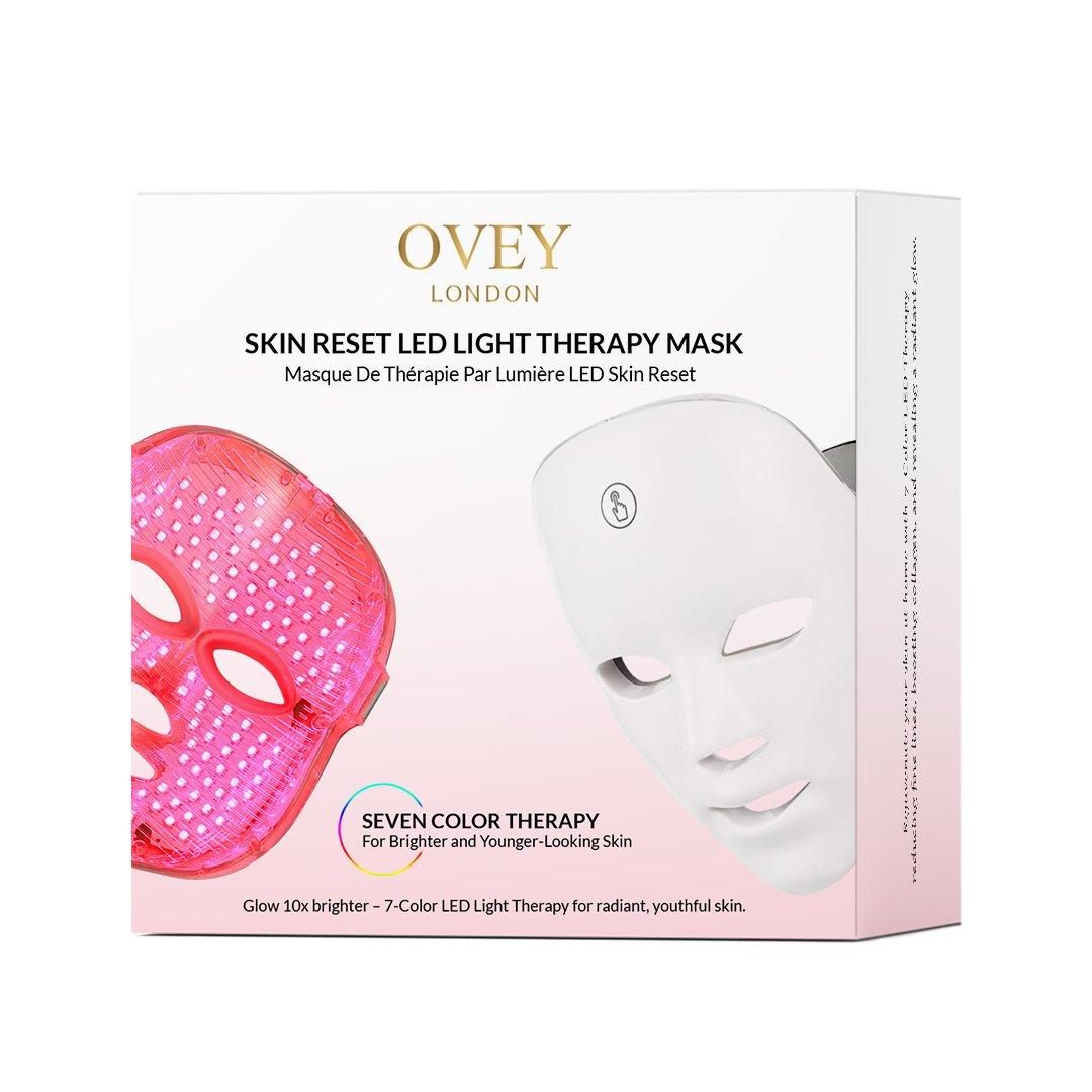 oveylondon Oveylondon Skin Reset 7-color Led Face Therapy Mask , Skin Type Compatibility: Combination, Warranty Period: 6 Months, Water-Resistant: No, Face