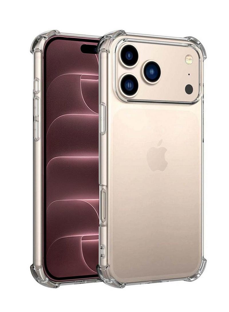 غطاء هاتف wtech بزوايا دعم tpu مع هيكل صلب pc متوافق مع آيفون 18 برو 5g 2026