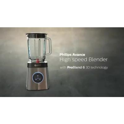 Philips Blender Avance Collection 2l 1400w Black Extra Saudi