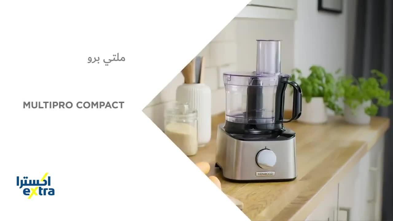 Kenwood FDM302SS 2.1L Metal MultiPro Compact Food Processor