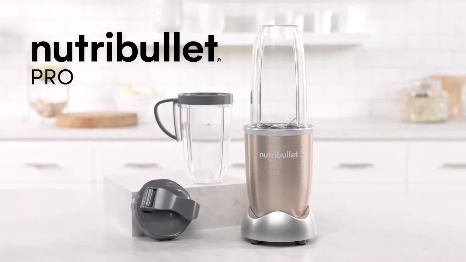 Nutribullet Blender Pro, pcs Set, 900W,Gold eXtra