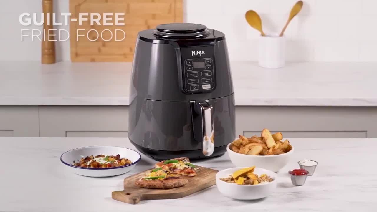 Ninja Healthy Fryer, 1550W,Black/Gray eXtra
