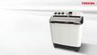 Toshiba Twin Tub Washer 8kg, Multi-Function Panel, Easy Kit,White