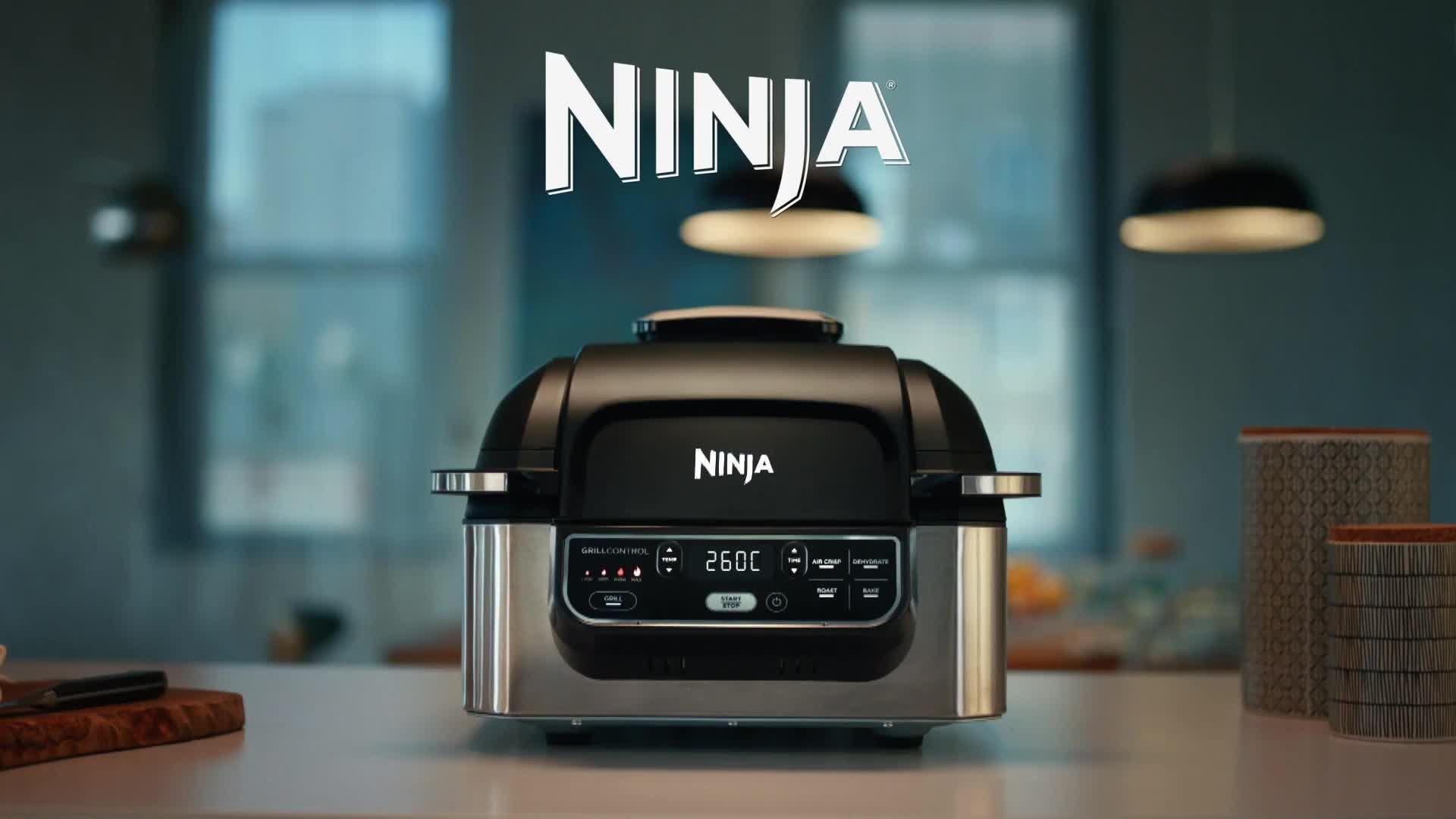 Ninja Foodi Health Grill and Air Fryer 1760W - eXtra Bahrain