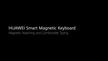 Huawei Smart Magnetic Keyboard for MatePad Pro 12.6 Inch, Dark Gray
