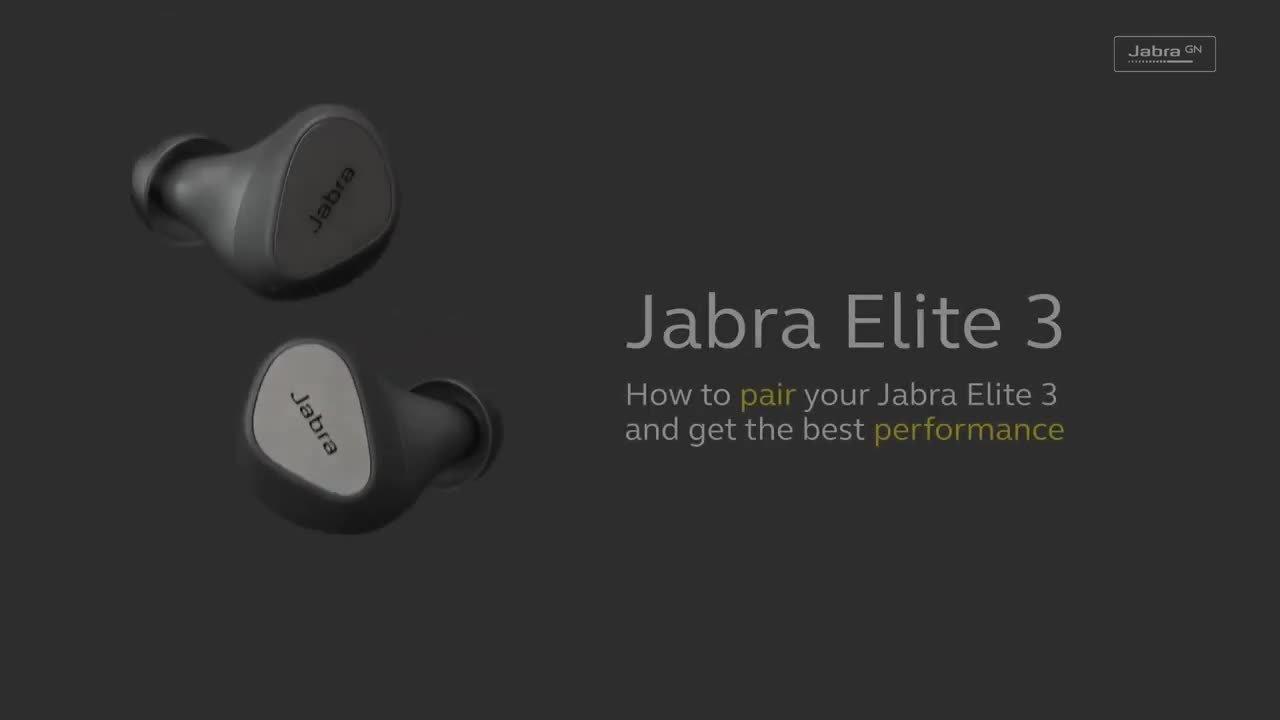 Jabra Elite 3 True Wireless EMEA Pack, Dark navy - eXtra Saudi